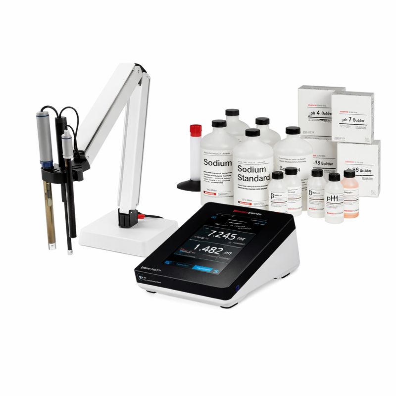 Medidor de banco Orion Pro Star PI217 de doble canal pH/ion con kit de pH y sodio FISHER SCIENTIFIC